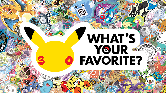 Pokémon 30th Anniversary - What’s Your Favorite? Booth