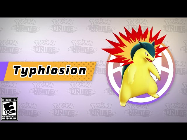 Video: Typhlosion will be added as a new playable character to Pokémon UNITE on April 24