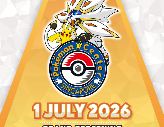 Pokémon Center SINGAPORE Reopening - July 1st, 2026