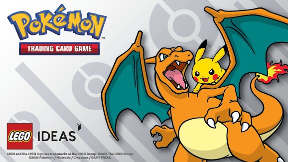 You can now cast your vote for the build you think should be chosen to become an official LEGO Ideas set via the LEGO Ideas Pokémon Trading Card Game Challenge: Build Your Card site until June 11