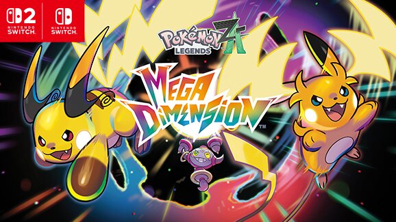 Nintendo points out how Mega Raichu X looks like an X and Mega Raichu Y looks like a Y to promote Pokémon Legends: Z-A – Mega Dimension for Nintendo Switch 2 and Nintendo Switch