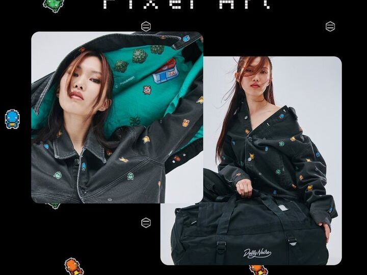 The official Pokémon x Dolly Noire collection is back with a new pixel theme Pokémon collection featuring apparel items including tees, hoodies and more with Pokémon pixel art