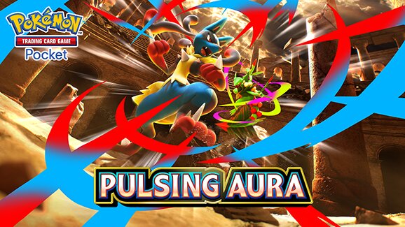 The Pokémon Company reveals Mega Lucario ex deck strategy for Pokémon TCG Pocket featuring cards from the latest Pulsing Aura expansion