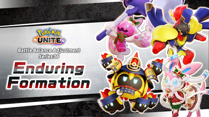 Pokémon UNITE - Enduring Formation - Patch Notes