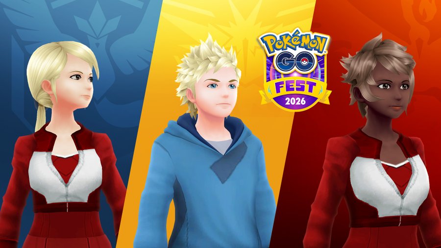 New avatar items inspired by Blanche, Spark and Candela available now in Pokémon GO