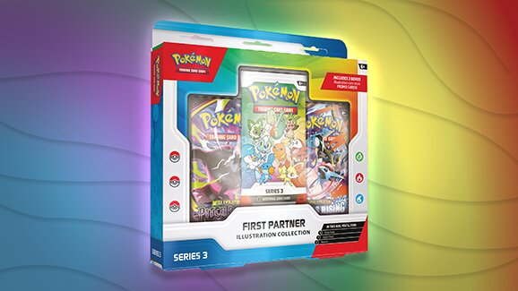 New Pokémon TCG: First Partner Illustration Collection—Series 3 revealed and will be released August 7 in stores and the official Pokémon Center
