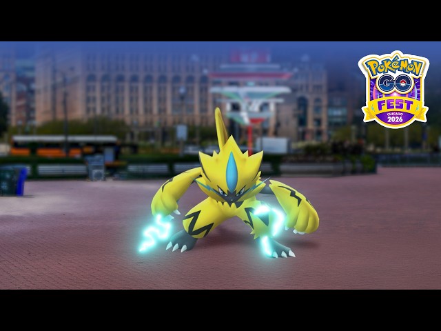 Video – Pokémon GO Fest 2026: Chicago now underway through June 7 featuring Zeraora, Mewtwo and more