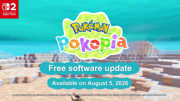 Pokémon Pokopia Expansion Pass Part 1: Bubbly Basin - August 5th, 2026