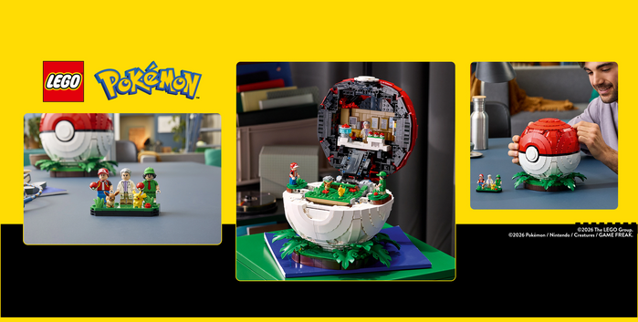 LEGO Pokémon - 5 New Sets - Arcanine, Munchlax, Poké Ball, Rayquaza, Up-Scaled Red