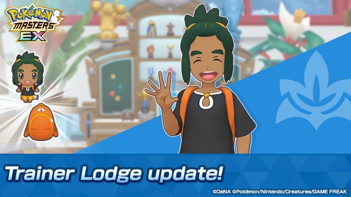 Pokémon Masters EX - Trainer Lodge - Hau