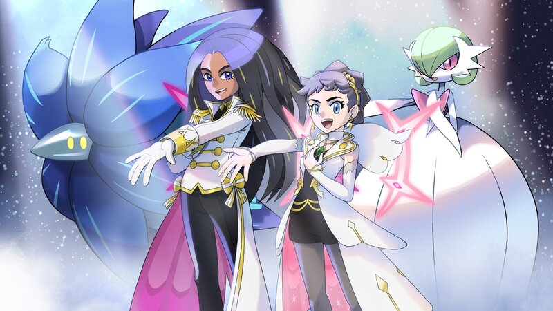 Video: Arc Suit Diantha & Gardevoir and Arc Suit Geeta & Glimmora revealed for Pokémon Masters EX