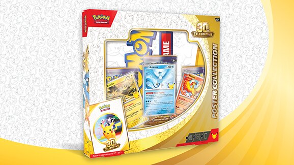 Pokémon TCG: 30th Celebration Poster Collection revealed and will be released September 16 at the Pokémon Center and in select stores