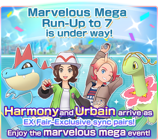 Pokémon Masters EX - Marvelous Mega Run-Up to 7