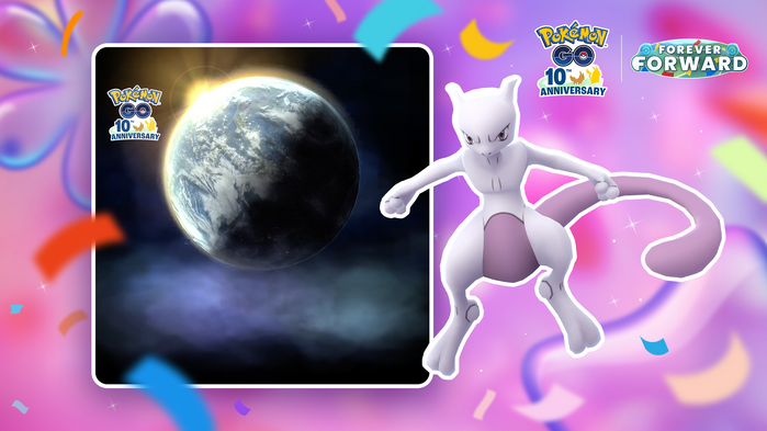 Pokémon GO - Every Trainer can celebrate 10 years of Pokémon GO with a special Mewtwo!