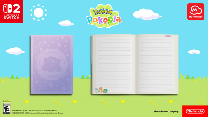 My Nintendo Rewards - Pokémon Pokopia Notebook