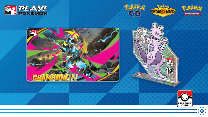 Pokémon League Cups at Play! Pokémon Stores - Prizes September to November 2026