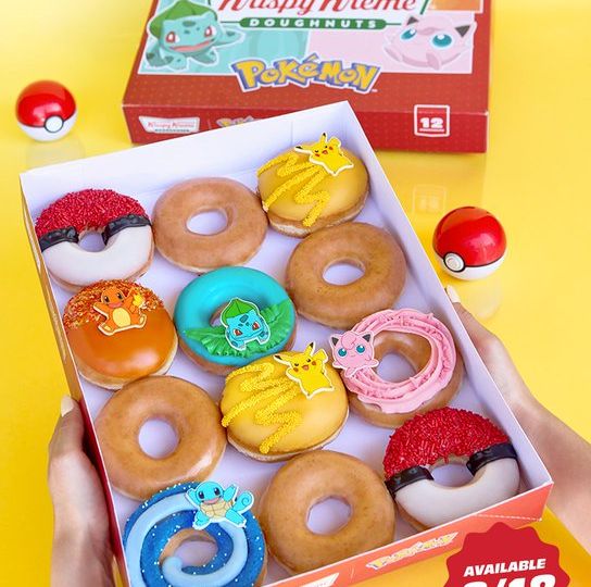 Krispy Kreme reveals Pokémon doughnuts and special-edition cups launching Aug. 18