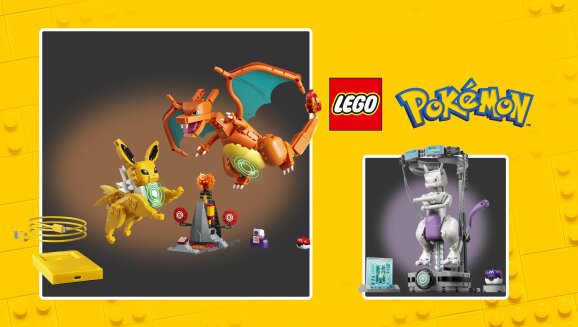LEGO and Pokémon stage world’s first LEGO Pokémon SMART PLAY-OFF