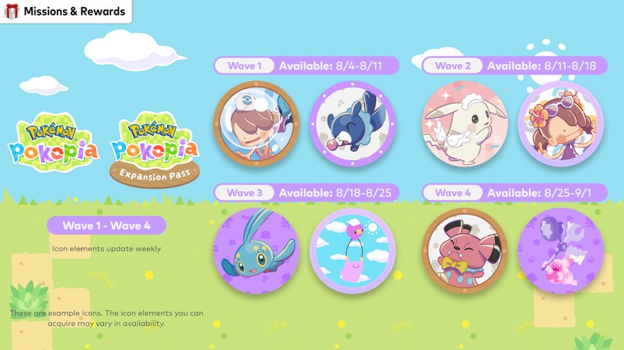 Pokémon Pokopia expansion pass icon elements arrive as limited-time My Nintendo rewards