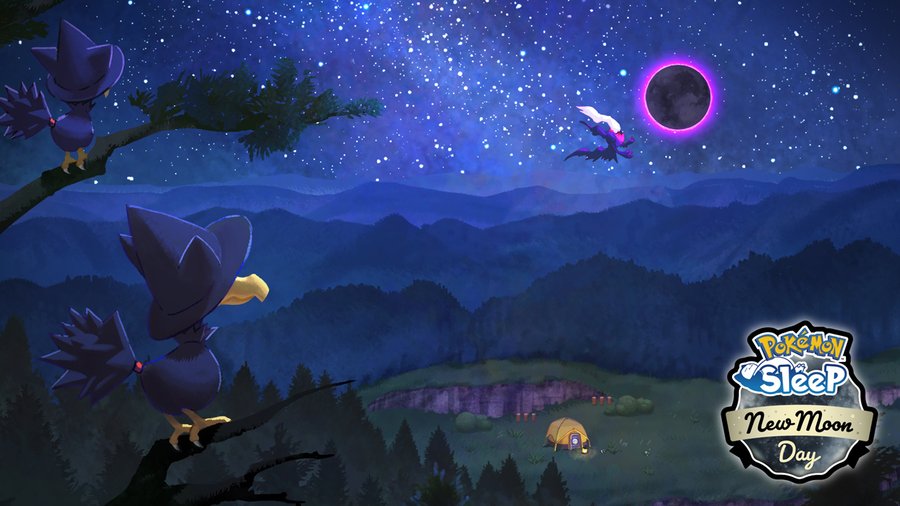 Pokémon Sleep’s New Moon Day #16 Event Features Mew, Darkrai and New Bundle Rewards