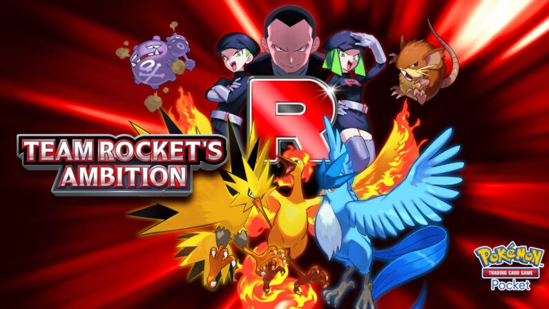 Pokémon TCG Pocket’s Team Rocket’s Ambition adds new Team Rocket cards and events