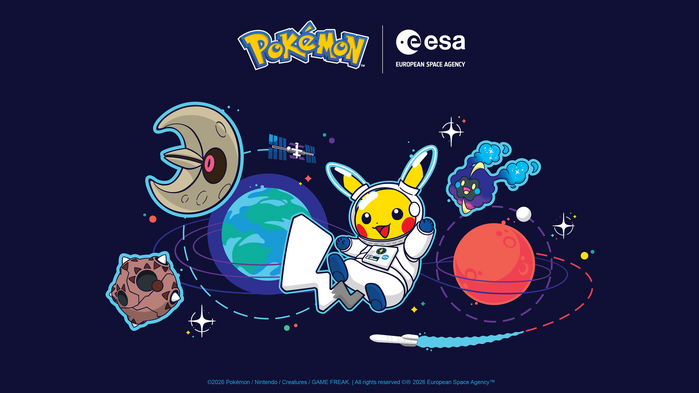ESA and The Pokémon Company International Reveal Europe-wide Exhibition