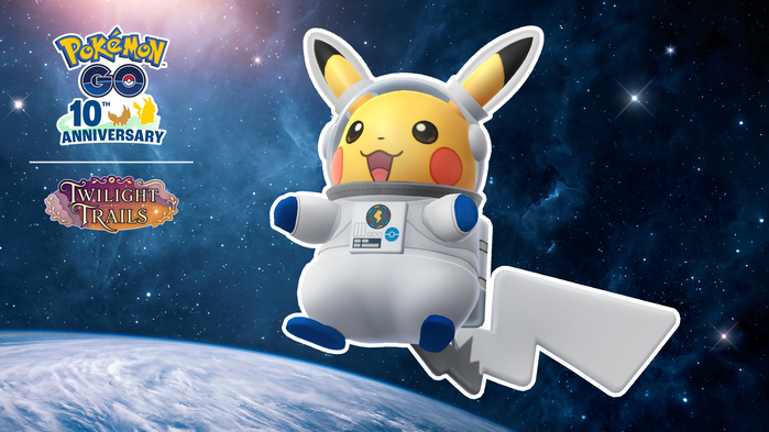 Pokémon GO - World Space Week 2026 - Astronaut Pikachu Debut