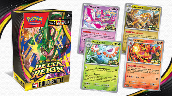 Pokémon TCG: Mega Evolution Delta Reign Prerelease Event / Build & Battle Box