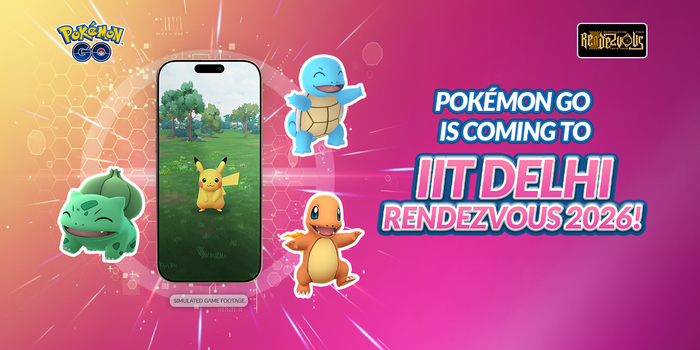 Pokémon GO - IIT-Delhi Rendezvous 2026!