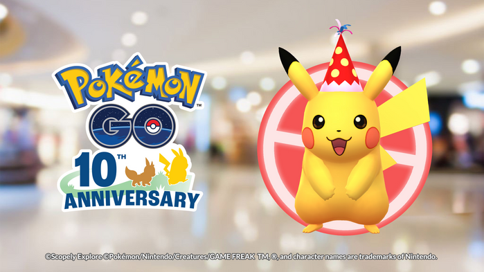 Pokémon GO - Pokémon 30th Anniversary Mall Exploration