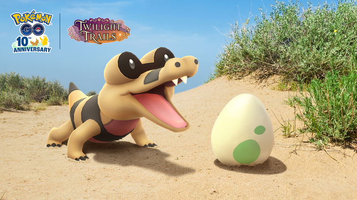 Pokémon GO - Sandile Hatch Day - Saturday, October 17, 2026