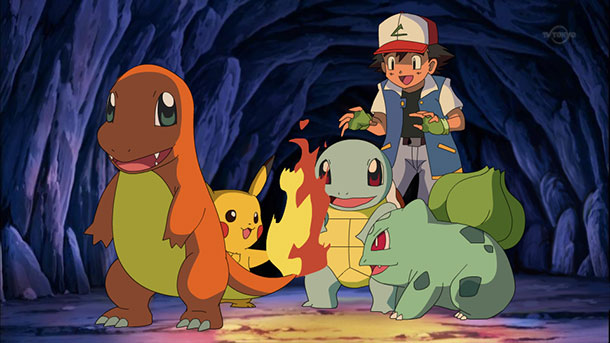 Pokémon shares official clip of Ash catching Bulbasaur in the Indigo League