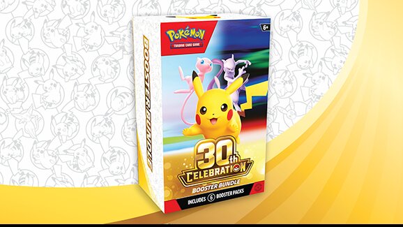 Pokémon TCG 30th Celebration Booster Bundle launches Oct. 2 with six packs