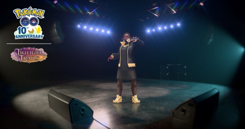 Pokémon GO Ryme avatar items and pose coming with Twilight Trails GO Battle League
