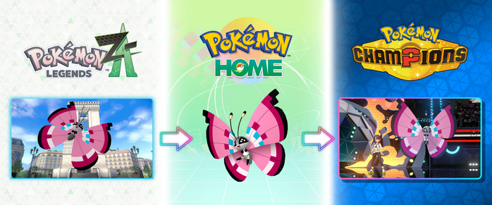 Pokémon HOME - Obtain a Vivillon Trainer Icon in the Vivillon Visitor Campaign! / Vivillon Alternate