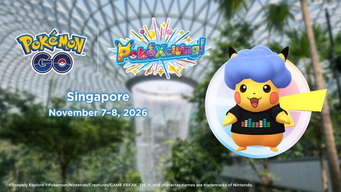 Pokémon GO - PokéXciting! lands at Changi Airport and Jewel