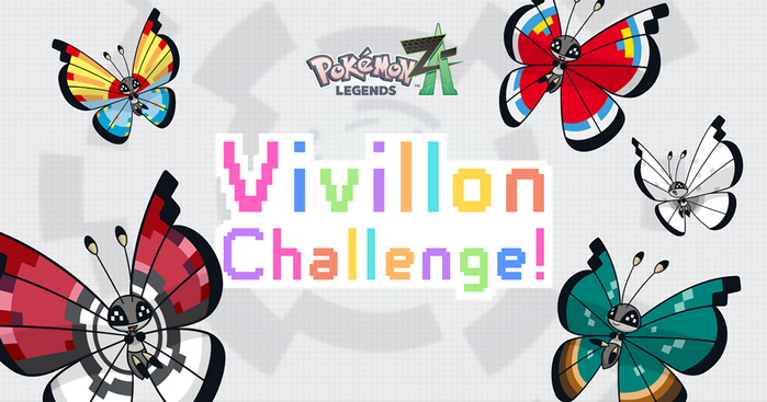 Pokémon Legends: Z-A - Vivillon Challenge