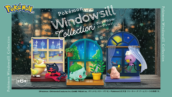 Re-Ment - Pokémon Windowsill Collection