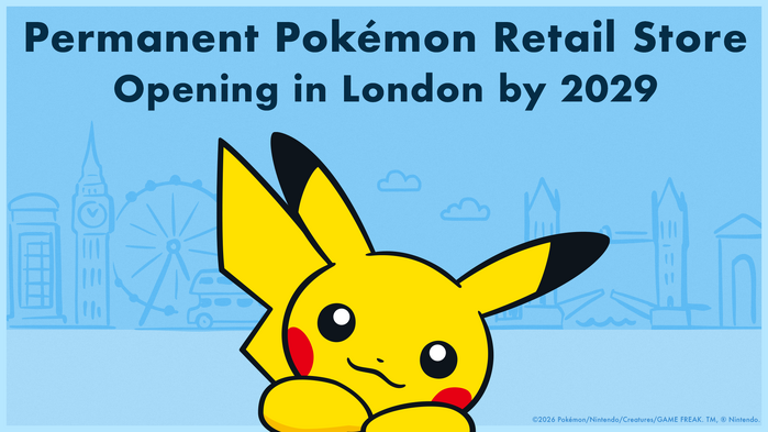 New Physical Pokémon Retail Destination Coming to London by 2029