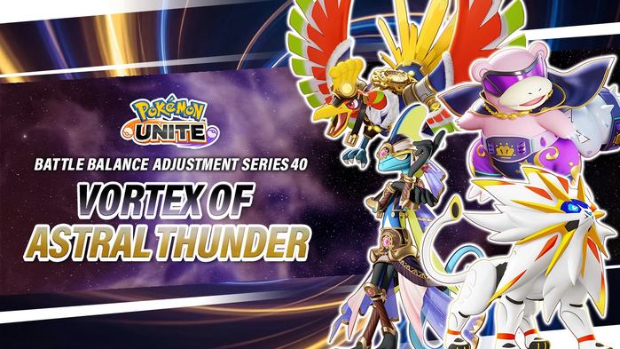 Pokémon UNITE - Vortext of Astral Thunder - Patch Notes