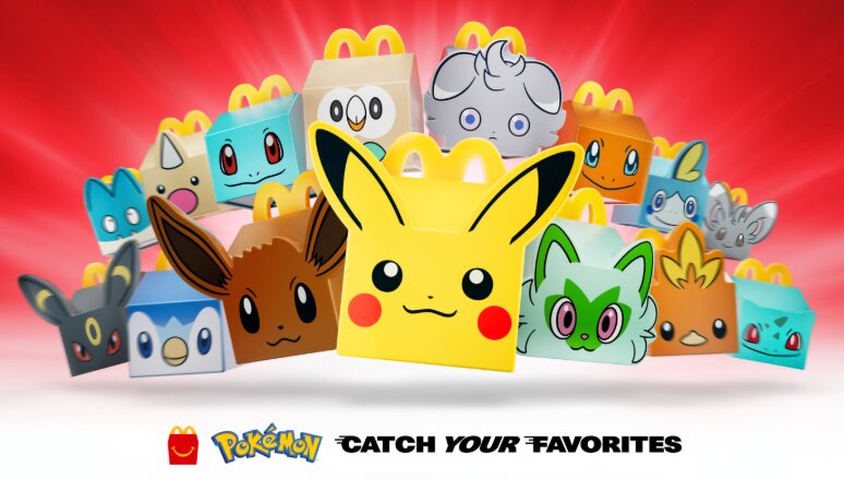 Pokémon Happy Meals bring 15 collectible toys and TCG cards to McDonald’s