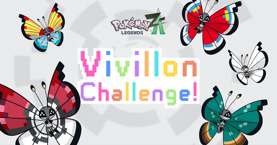 Pokémon Legends: Z-A Mystery Gift gives players a Spewpa with 16 possible Vivillon patterns